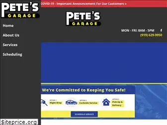 petesgaragedurham.com