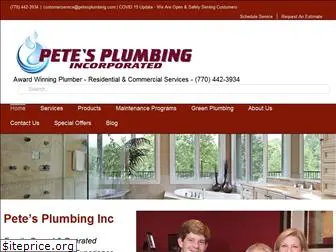 petesplumbing.com