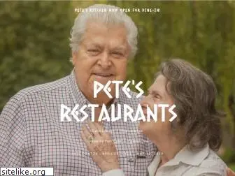 petesrestaurants.com