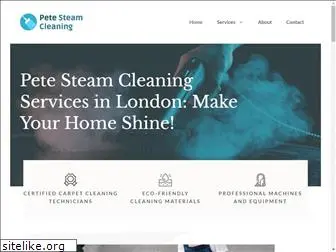 petesteamcleaning.com