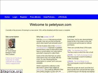 petetyson.com