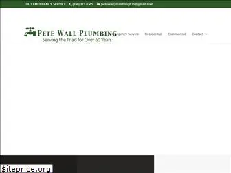 petewallplumbing.com