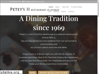 peteysiirestaurant.com