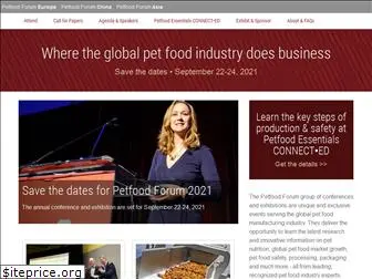 petfoodforumevents.com