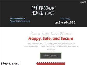 petfreedomhiddenfence.com