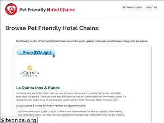 petfriendlyhotelchain.com