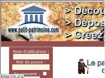 petit-patrimoine.com