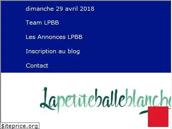 petiteballeblanche.com