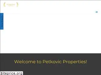 petkovicproperties.com