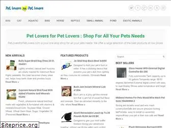 petloversforpetlovers.com