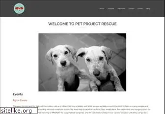 petprojectrescue.com