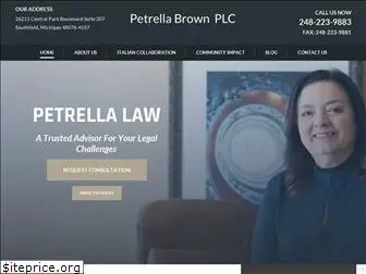 petrellabrown.com