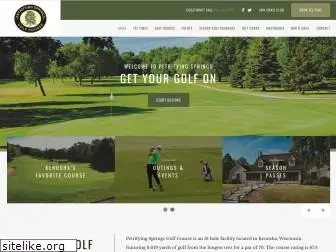 petrifyingspringsgolf.com