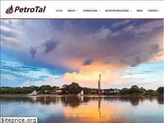 petrotal-corp.com