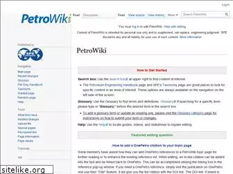 petrowiki.org