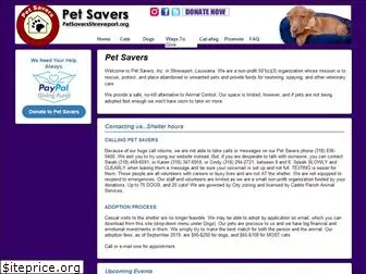 petsaversshreveport.org