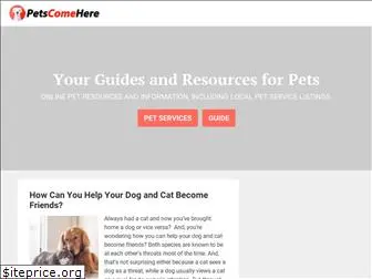 petscomehere.com