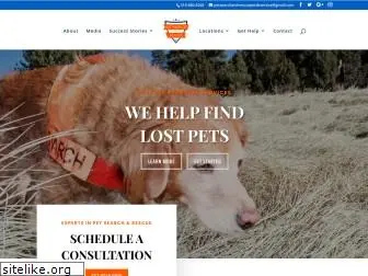 petsearchandrescue.com