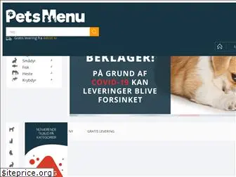 petsmenu.dk