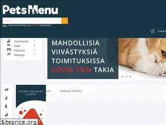 petsmenu.fi