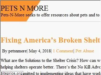 petsnmore.org