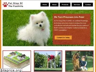 petstopofthefoothills.com