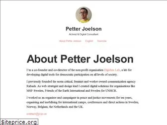 petterjoelson.com