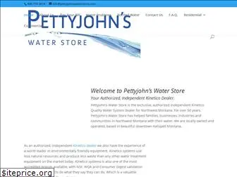 pettyjohnswaterstore.com