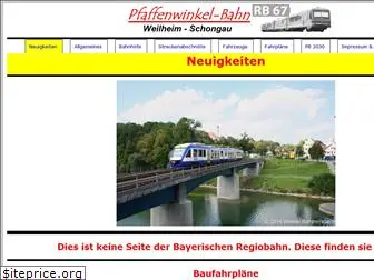 pfaffenwinkelbahn.com