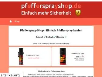 www.pfeffersprayshop.de