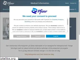 pfizermedicalinformation.no