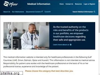 pfizermedicalinformationgulf.com