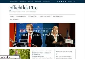 pflichtlektuere.com