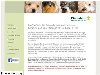 pfotenhilfe-kaiserslautern.de