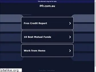 pfr.com.au