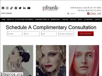 pfrankmdskinsalon.com