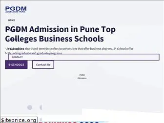 pgdmadmissionpune.in