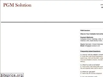 pgm-solution.com