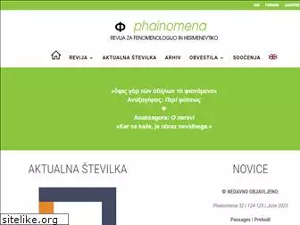 phainomena.com