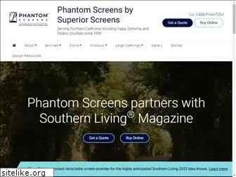 phantomscreensnortherncalifornia.com