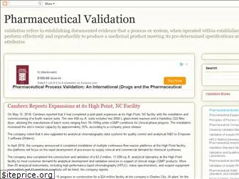 pharmaceuticalvalidation.blogspot.com