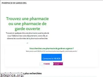 pharmacie-de-garde.org