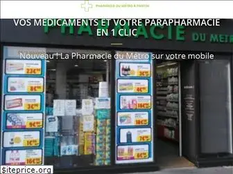 pharmacie-du-metro-pantin.fr