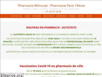 pharmacie-remusat-paris-16.fr