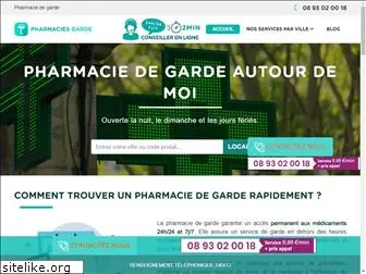 pharmacies-garde.com