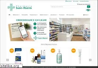 pharmaciesaintmartin.fr