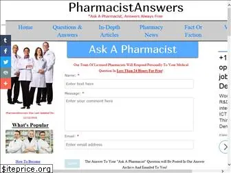 pharmacistanswers.com