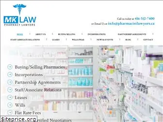 pharmacistlawyers.ca