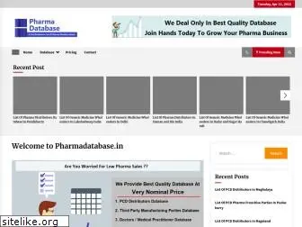 pharmadatabase.in