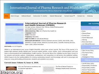 pharmahealthsciences.net